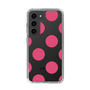 スリムプロテクションケース［ シンプルドット - Pink ］