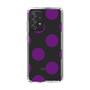 スリムプロテクションケース［ シンプルドット - Purple ］