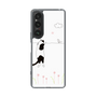 スリムプロテクションケース［ 夢中に覗く三毛ねこ ］