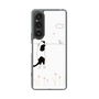 スリムプロテクションケース［ 夢中に覗く三毛ねこ ］
