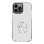 スリムプロテクションケース［ 蝶ネクタイねこ - White ］