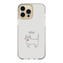スリムプロテクションケース［ 蝶ネクタイねこ - White ］