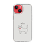 スリムプロテクションケース［ 蝶ネクタイねこ - White ］