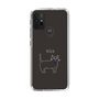 スリムプロテクションケース［ 蝶ネクタイねこ - Black ］