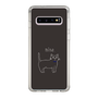 スリムプロテクションケース［ 蝶ネクタイねこ - Black ］