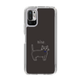 スリムプロテクションケース［ 蝶ネクタイねこ - Black ］