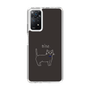スリムプロテクションケース［ 蝶ネクタイねこ - Black ］