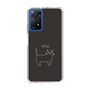 スリムプロテクションケース［ 蝶ネクタイねこ - Black ］