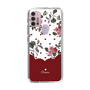 スリムプロテクションケース［ ツインドットフラワー - Red ］