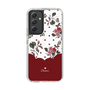 スリムプロテクションケース［ ツインドットフラワー - Red ］