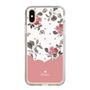 スリムプロテクションケース［ ツインドットフラワー - Pink ］