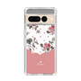 スリムプロテクションケース［ ツインドットフラワー - Pink ］
