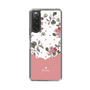 スリムプロテクションケース［ ツインドットフラワー - Pink ］