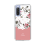 スリムプロテクションケース［ ツインドットフラワー - Pink ］