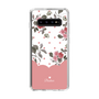 スリムプロテクションケース［ ツインドットフラワー - Pink ］