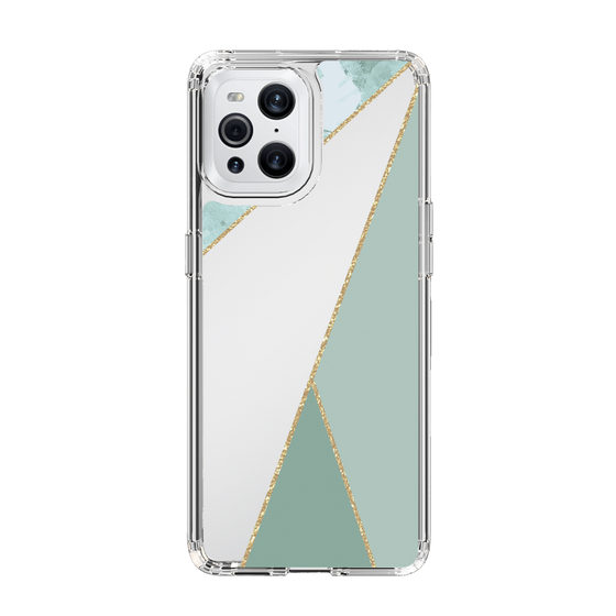 スリムプロテクションケース［ マーブルトライアングルパレット ］
