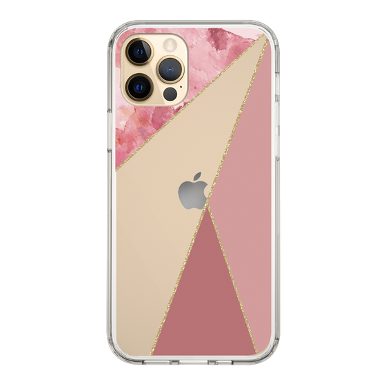 スリムプロテクションケース［ マーブルトライアングルパレット ］