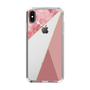 スリムプロテクションケース［ マーブルトライアングルパレット - Pink ］