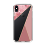 スリムプロテクションケース［ マーブルトライアングルパレット - Pink ］