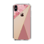 スリムプロテクションケース［ マーブルトライアングルパレット - Pink ］