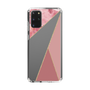 スリムプロテクションケース［ マーブルトライアングルパレット - Pink ］