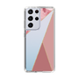 スリムプロテクションケース［ マーブルトライアングルパレット - Pink ］