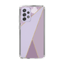 スリムプロテクションケース［ マーブルトライアングルパレット - Purple ］