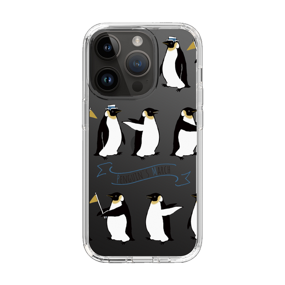 スリムプロテクションケース［ キュートペンギンマーチ ］