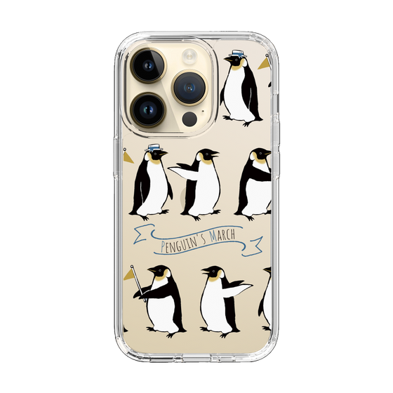 スリムプロテクションケース［ キュートペンギンマーチ ］
