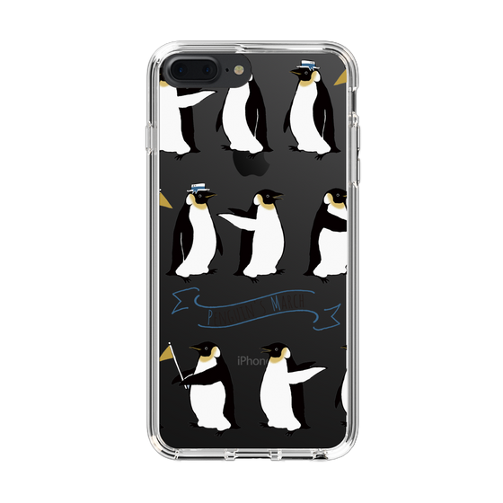 スリムプロテクションケース［ キュートペンギンマーチ ］