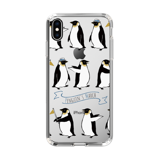 スリムプロテクションケース［ キュートペンギンマーチ ］
