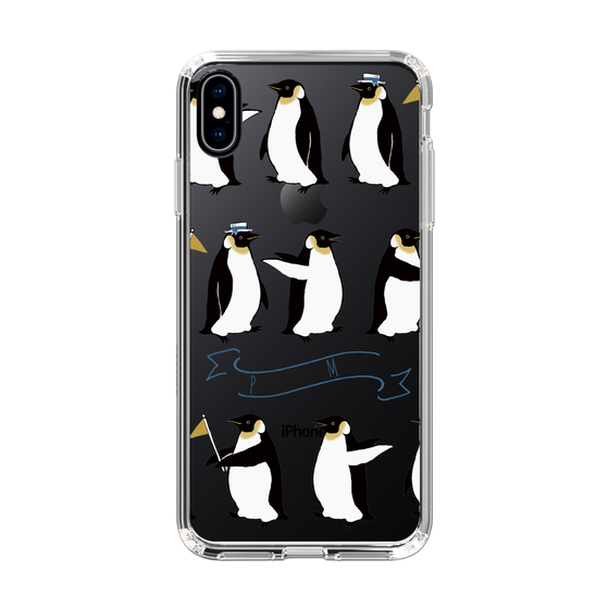 スリムプロテクションケース［ キュートペンギンマーチ ］