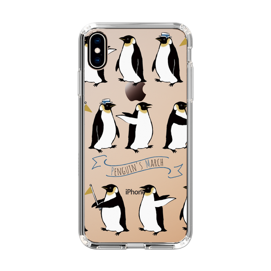スリムプロテクションケース［ キュートペンギンマーチ ］