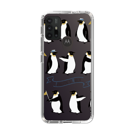スリムプロテクションケース［ キュートペンギンマーチ ］