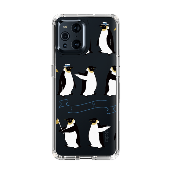 スリムプロテクションケース［ キュートペンギンマーチ ］