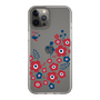 スリムプロテクションケース［ 北欧フラワーバード ］