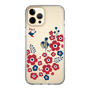 スリムプロテクションケース［ 北欧フラワーバード ］