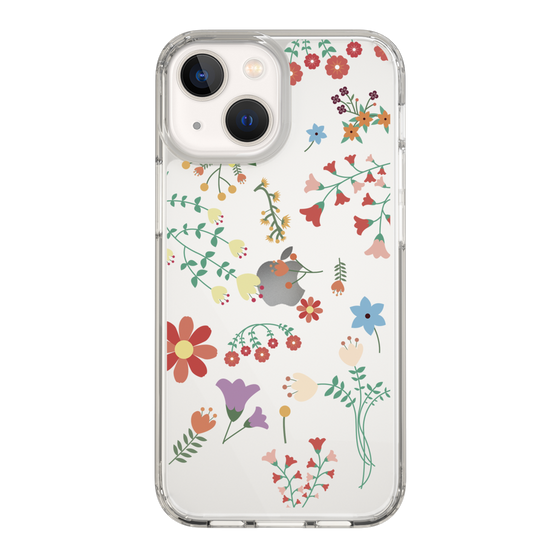 スリムプロテクションケース［ キュートな花柄 ］