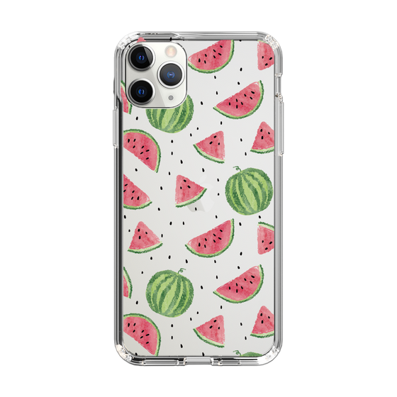 スリムプロテクションケース［ クレヨンスイカ ］