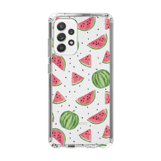 スリムプロテクションケース［ クレヨンスイカ ］