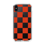 スリムプロテクションケース［ 市松模様 - Red ］