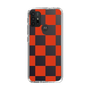 スリムプロテクションケース［ 市松模様 - Red ］