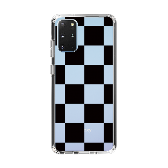 スリムプロテクションケース［ 市松模様 - Black ］