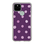 スリムプロテクションケース［ 水彩ドット・レトロカラー - Purple ］