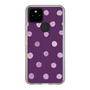 スリムプロテクションケース［ 水彩ドット・レトロカラー - Purple ］