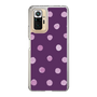 スリムプロテクションケース［ 水彩ドット・レトロカラー - Purple ］