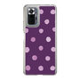 スリムプロテクションケース［ 水彩ドット・レトロカラー - Purple ］