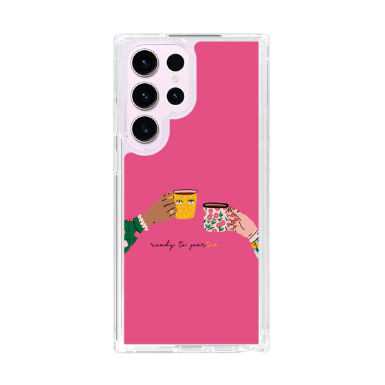 スリムプロテクションケース［ Teatime - Pink ］