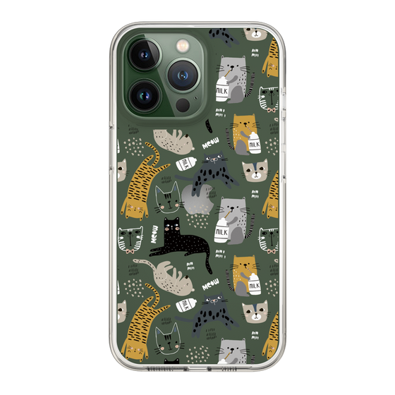 スリムプロテクションケース［ Funny Cats ］
