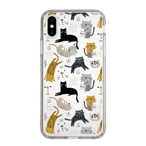スリムプロテクションケース［ Funny Cats ］